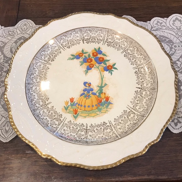 Steubenville Other - SERVING PLATTER 22K gold TRIM